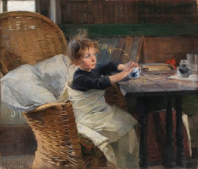 Die Genesende von Helene Schjerfbeck