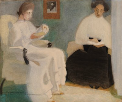 Lesende Mädchen von Helene Schjerfbeck