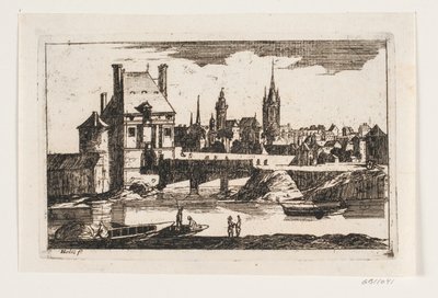 Eine Stadt an einem Fluss von Helt