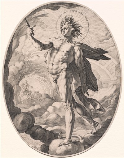 Apollon von Hendrick Goltzius