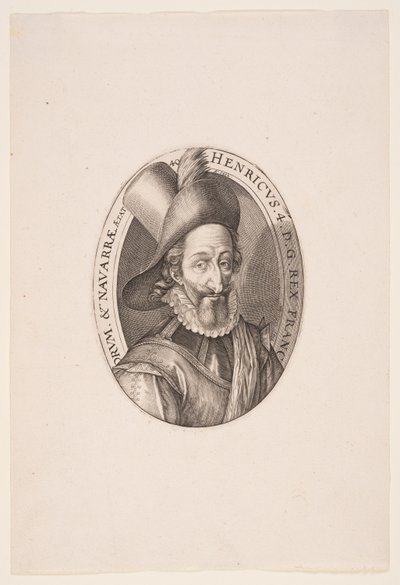Heinrich IV., König von Frankreich von Hendrick Goltzius