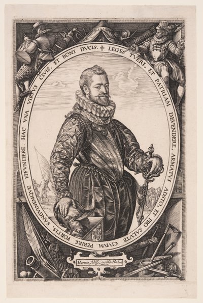 Jacques de la Faille von Hendrick Goltzius