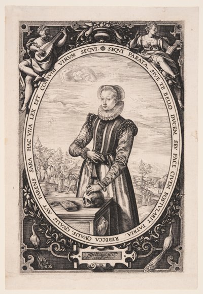 Josina Hamels von Hendrick Goltzius