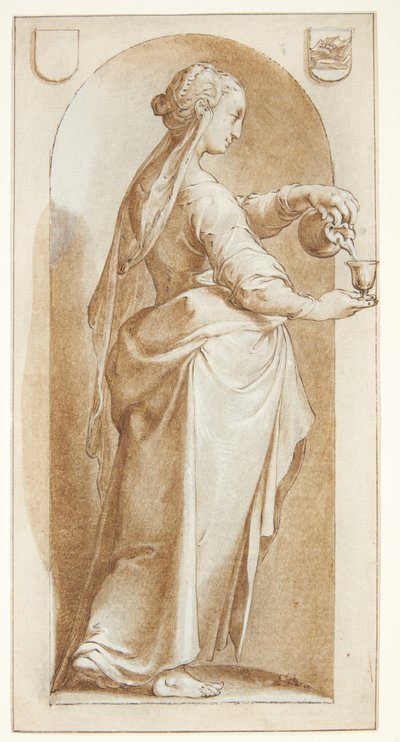 Mäßigung von Hendrick Goltzius