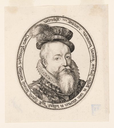 Robert Dudley, Earl of Leicester von Hendrick Goltzius