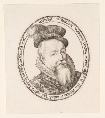 Robert Dudley, Earl of Leicester von Hendrick Goltzius