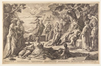 Das Urteil des Midas von Hendrick Goltzius