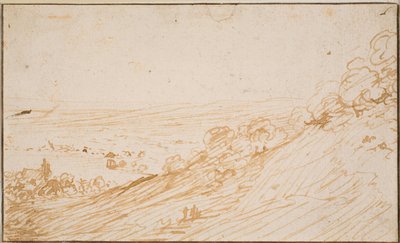 Landschaft mit Hang von Hendrick Goudt