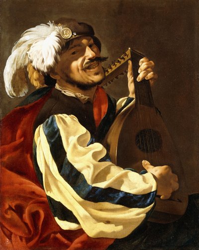 Ein Lautenspieler von Hendrick ter Brugghen