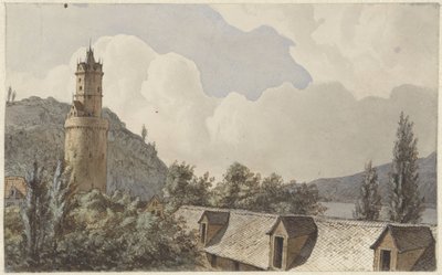 Ansicht über Andernach und den Rhein von Hendrik Abraham Klinkhamer