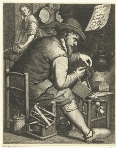 Ein sparsamer Hausherr von Hendrik Bary
