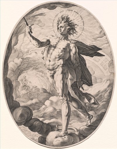 Apollo, 1588 von Hendrik Goltzius