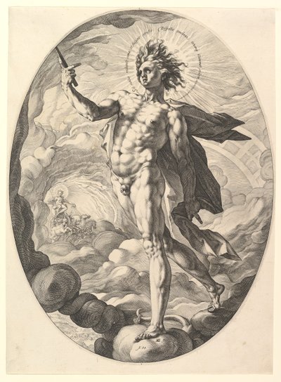 Apollo, 1588 von Hendrik Goltzius