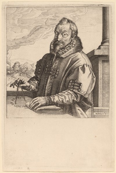 Christopher Plantin von Hendrik Goltzius