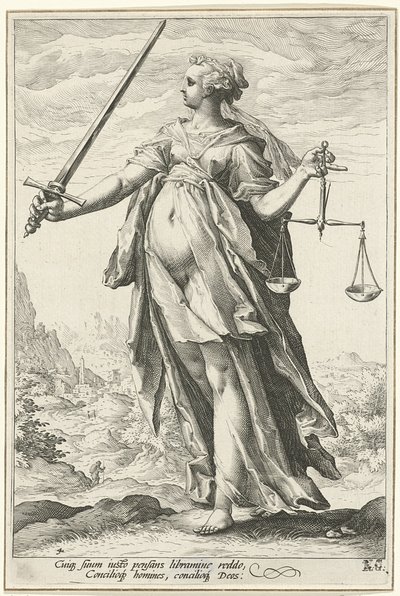 Fairness Gerechtigkeit von Hendrik Goltzius