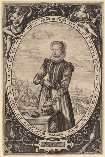 Josina Hamels von Hendrik Goltzius