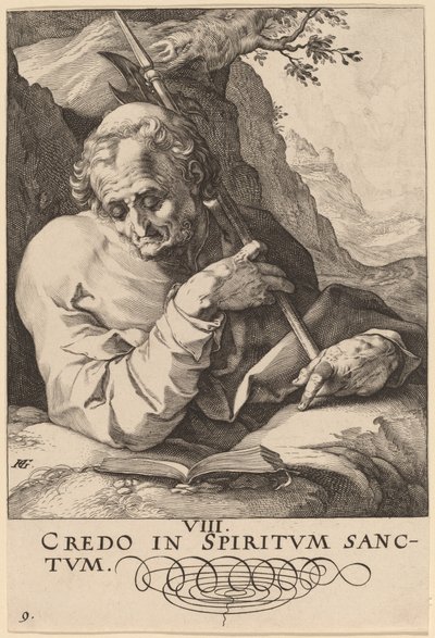 Heiliger Matthäus von Hendrik Goltzius