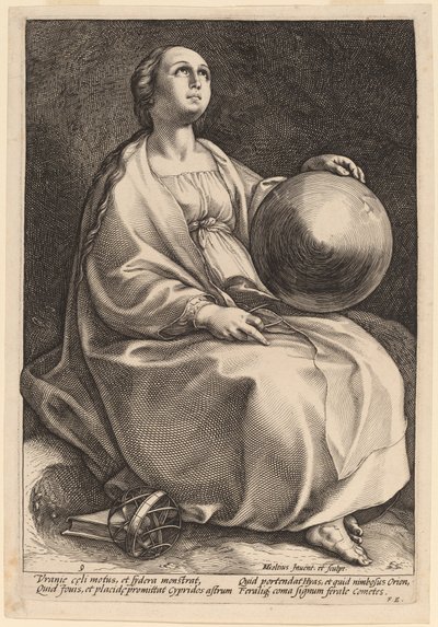 Urania von Hendrik Goltzius