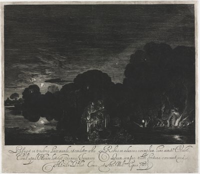Die Flucht nach Ägypten von Hendrik Goudt