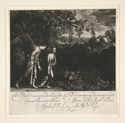 Tobias und der Engel von Hendrik Goudt