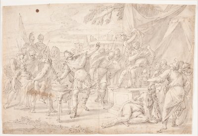 Mucius Scaevola von Hendrik Krock