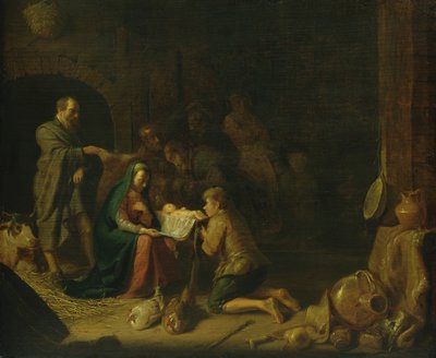 Anbetung der Hirten von Hendrik Martensz Sorgh