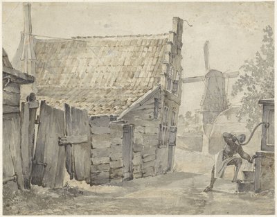 An der Papentorenvest in Haarlem von Hendrik Savrij