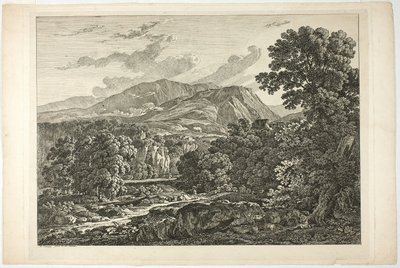 Römische Landschaft von Hendrik Voogd