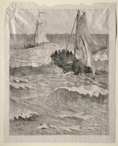 Meereslandschaft, 1879 von Hendrik Willem Mesdag