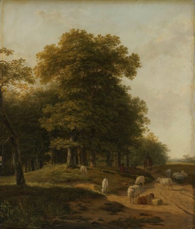 Gelder Landschaft von Hendrikus van de Sande Bakhuyzen