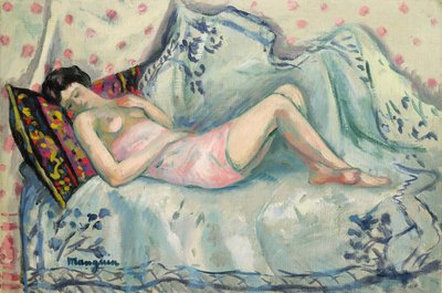 Anita in der rosa Bluse von Henri Charles Manguin