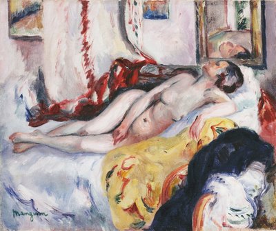 Schlafender Akt von Henri Charles Manguin