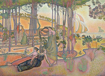 Die Abendluft von Henri Edmond Cross