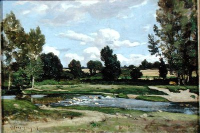 Der Fluss von Henri Joseph Harpignies