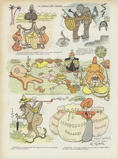 Illustration für Le Rire von Henri Avelot