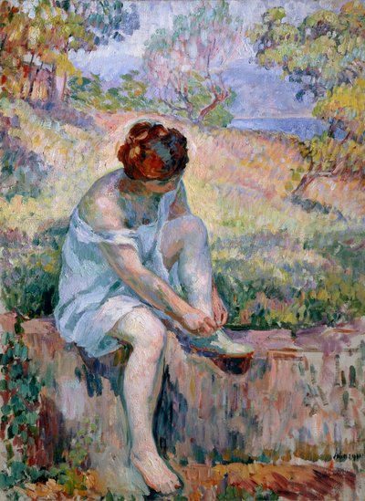 Vor dem Baden von Henri Lebasque