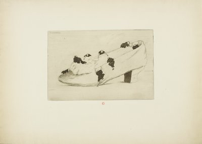 Der Angriff des Schuhs von Henri Charles Guérard