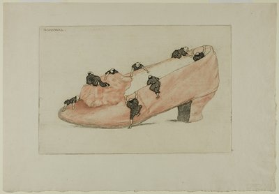 Der Angriff des Schuhs von Henri Charles Guérard