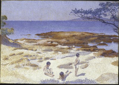 Strand bei Cabasson von Henri Edmond Cross