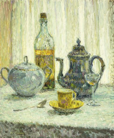 Stillleben von Henri Eugene Augustin Le Sidaner