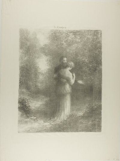Liebesgedichte, erste Platte von Ignace Henri Jean Fantin Latour