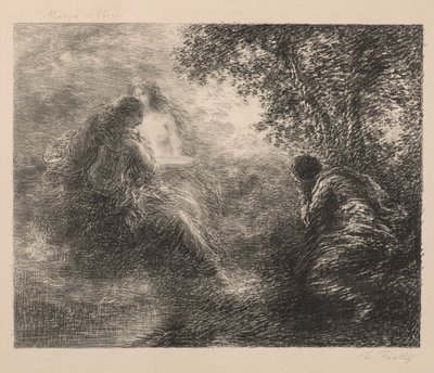 Musik und Poesie von Ignace Henri Jean Fantin Latour