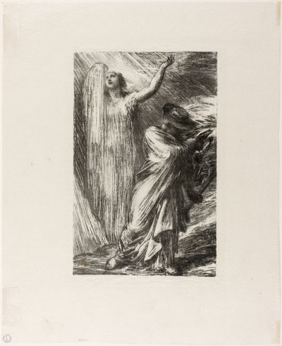 Siegfried: Akt III, Beschwörung von Erda von Ignace Henri Jean Fantin Latour