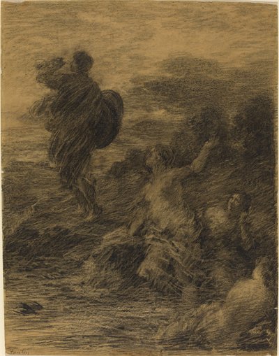 Siegfried und die Rheintöchter von Ignace Henri Jean Fantin Latour