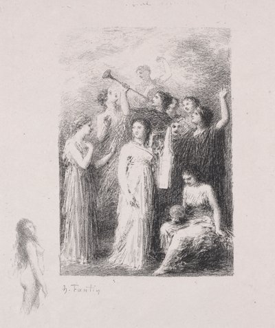 Die Blinden von Ignace Henri Jean Fantin Latour