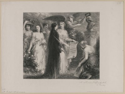 An Robert Schumann, 1894 von Ignace Henri Jean Fantin Latour