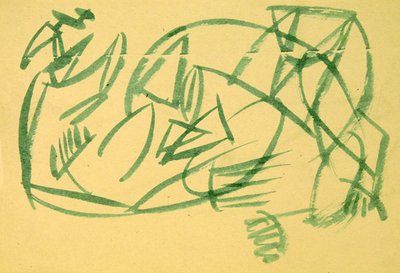 Pferde von Henri Gaudier Brzeska