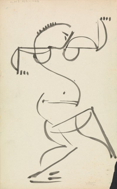 Tanzende Figur von Henri Gaudier Brzeska