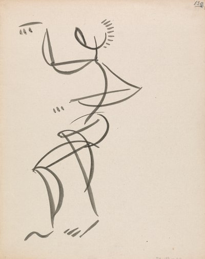 Tanzende Figur von Henri Gaudier Brzeska
