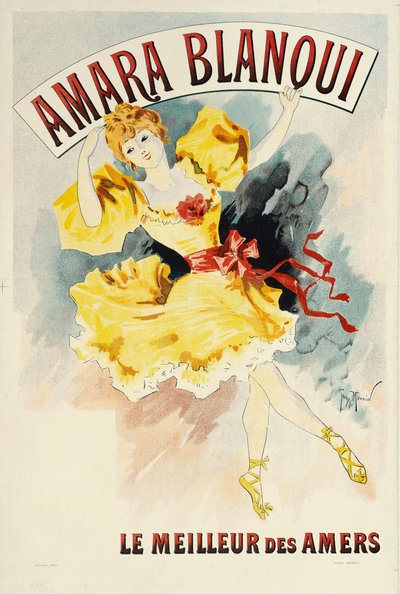 Amara Blanqui, ca. 1895-1900 von Henri Georges Meunier